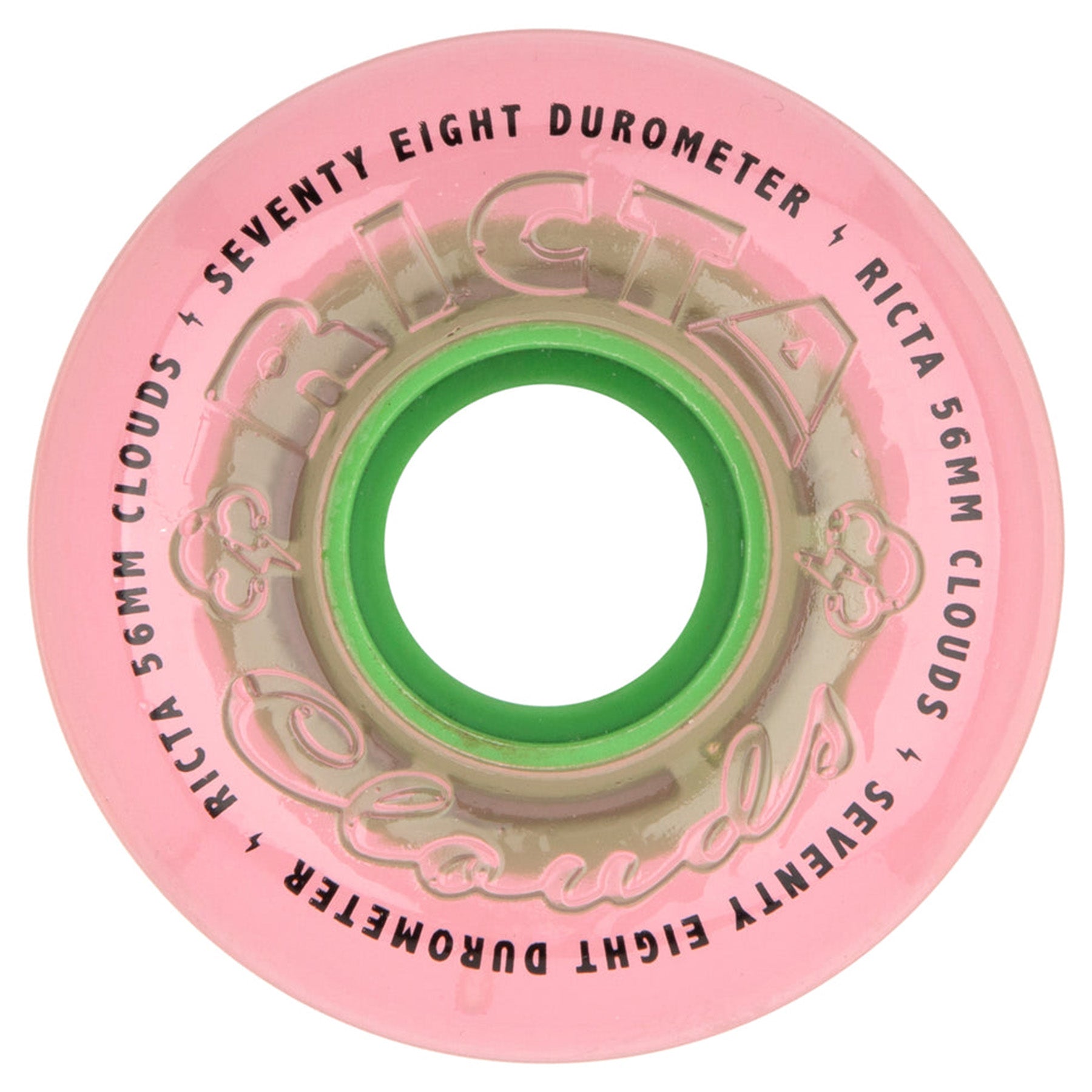 Ricta Wheels Clouds Watermelon Pink 56mm 78a