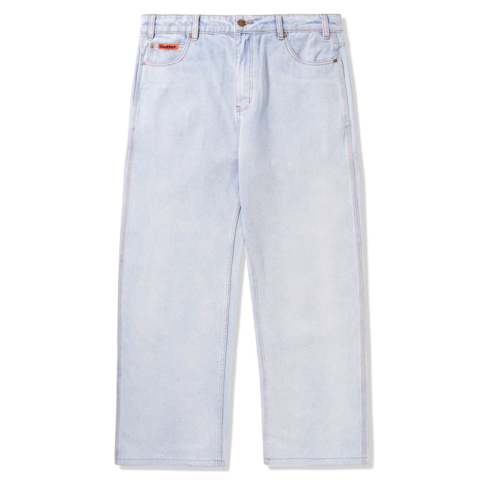 Butter Goods Relaxed Denim Jeans Core Q324 Light Blue