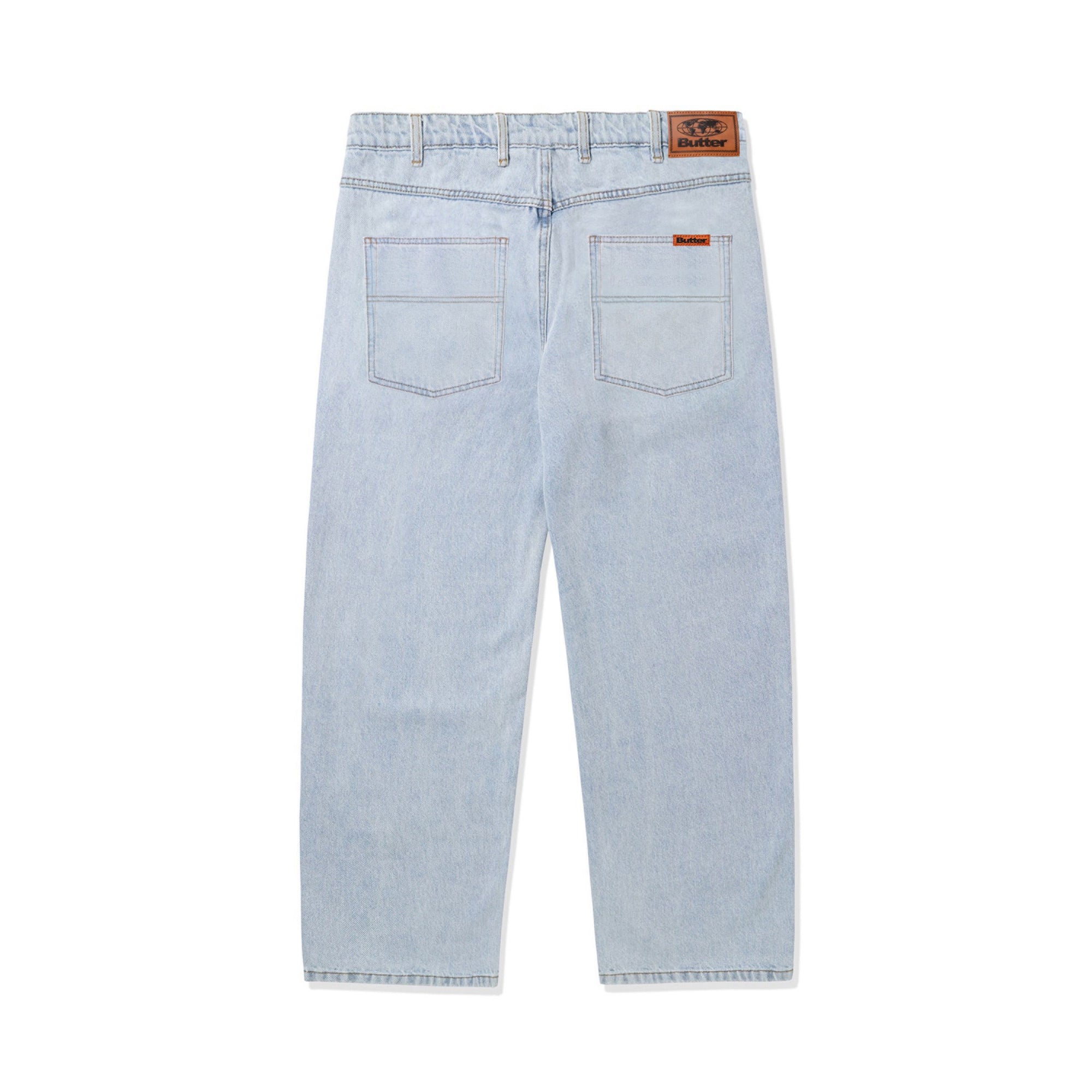 Butter Goods Relaxed Denim Jeans Core Q324 Light Blue