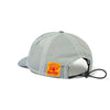 Butter Goods Nylon Ripstop 6 Panel Cap Grey