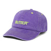 Butter Goods Rounded Logo 6 Panel Cap Purple