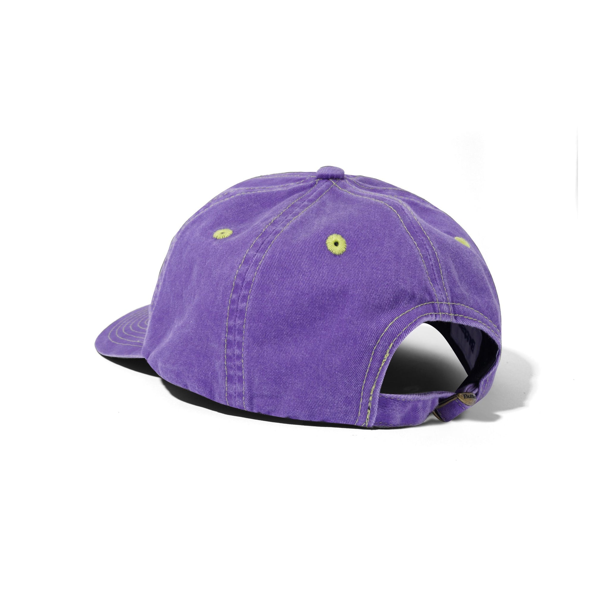 Butter Goods Rounded Logo 6 Panel Cap Purple