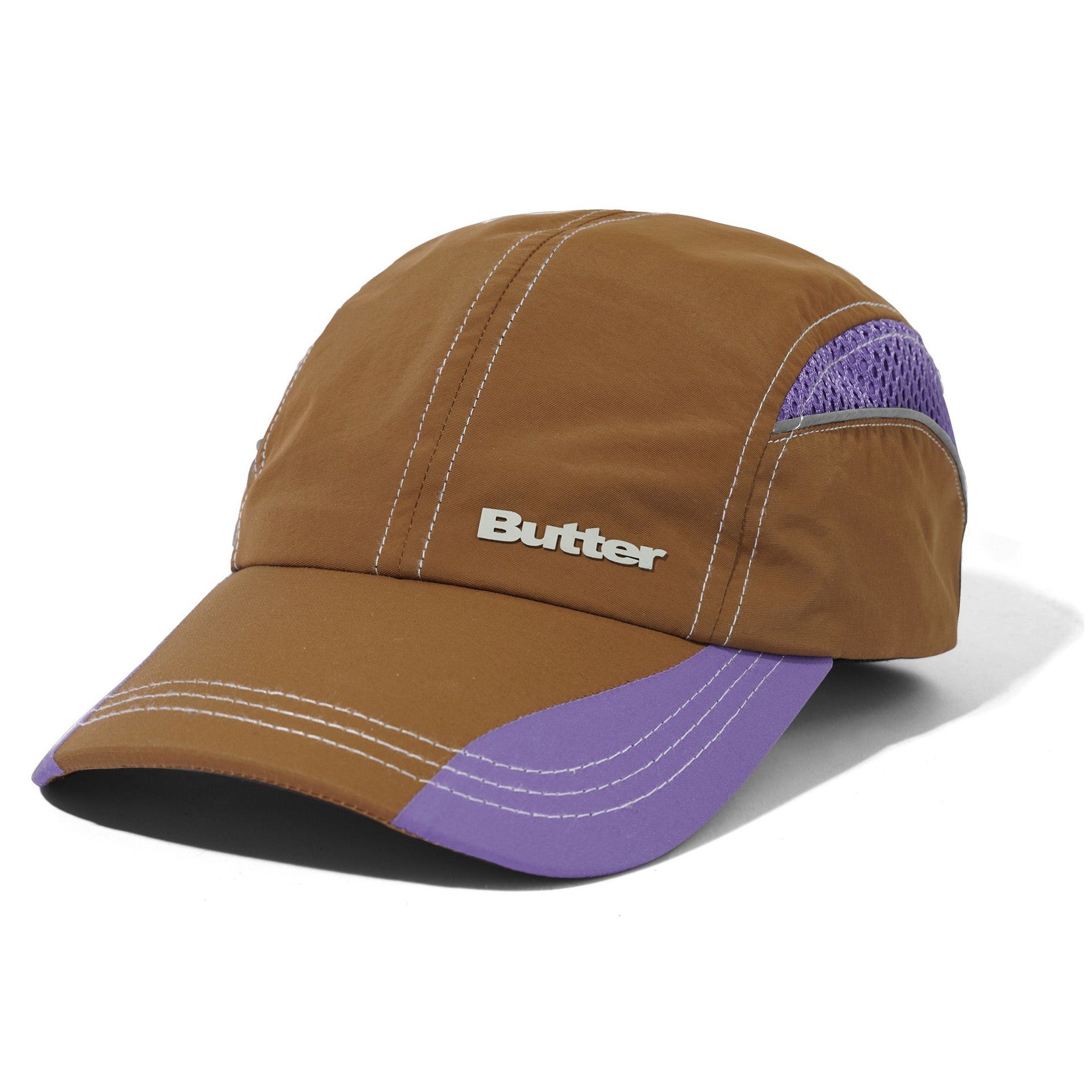 Butter Goods Race 4 Panel Cap Brown