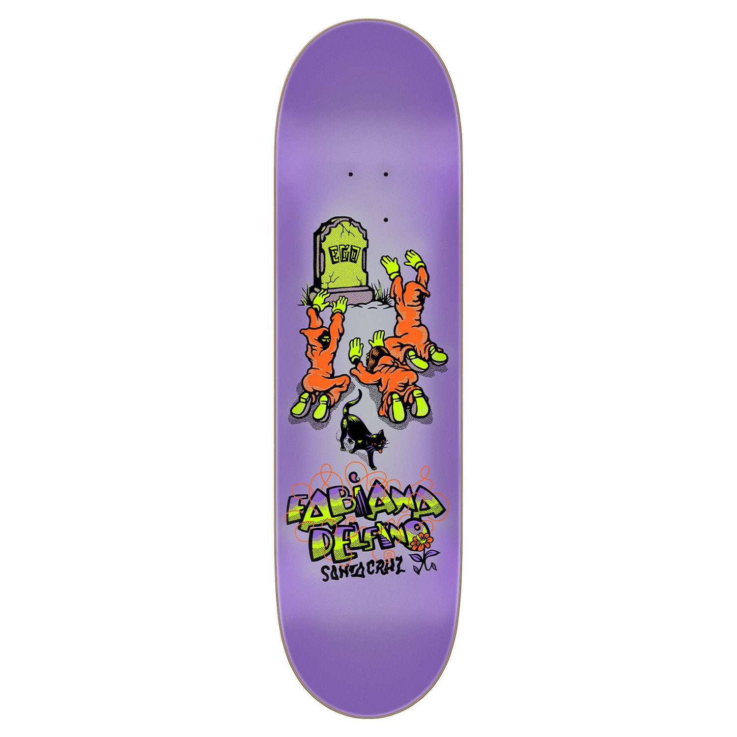 Santa Cruz Fabiana Delfino Ego FeelBase Deck 8.25"