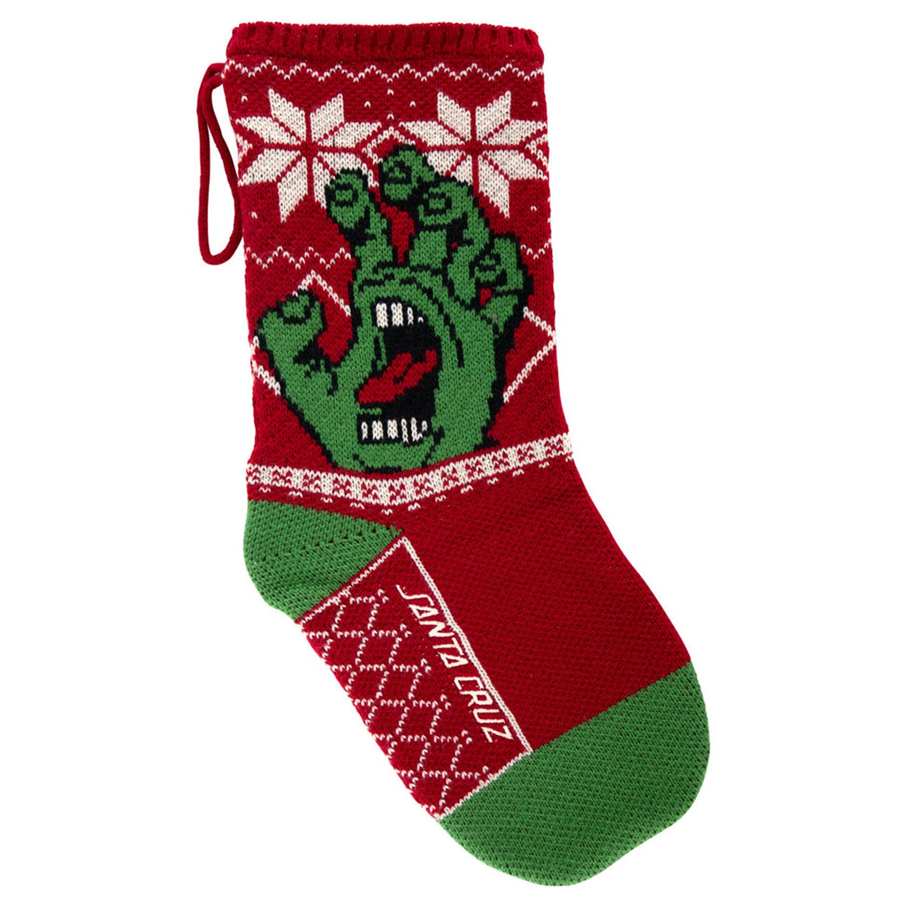 Santa Cruz Screaming Stocking Red/Green