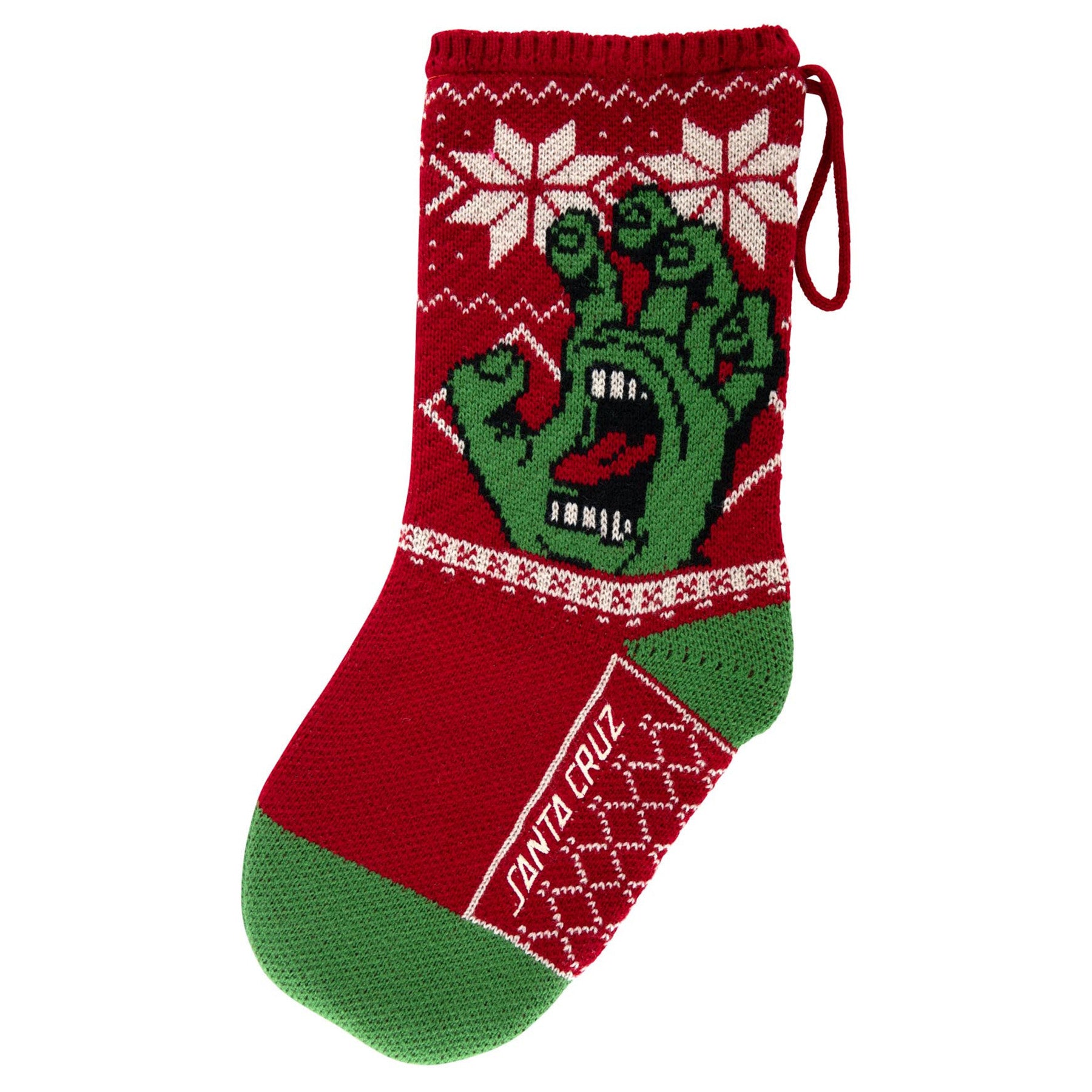 Santa Cruz Screaming Stocking Red/Green
