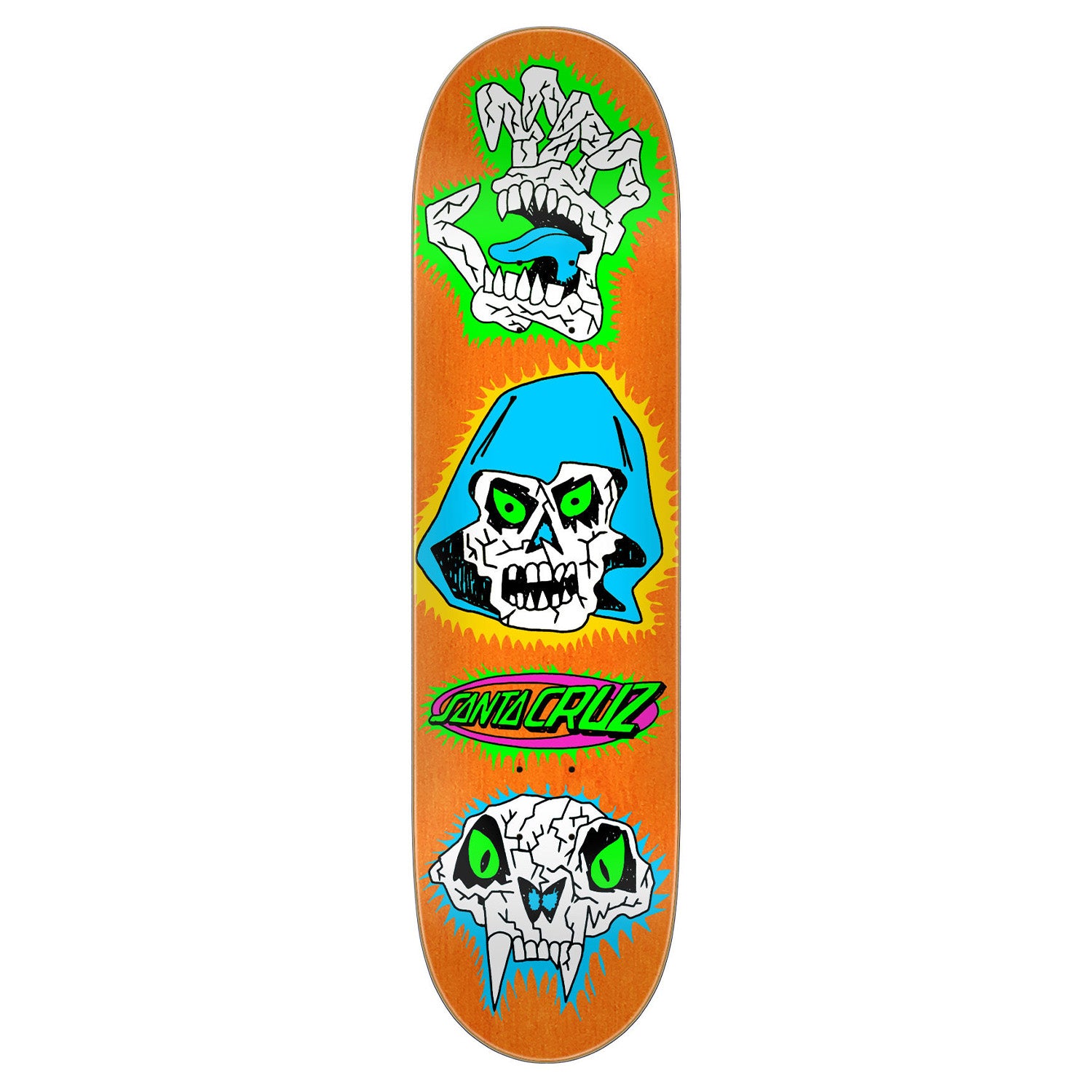 Santa Cruz Scribble Head Feelbase Deck 7.75" x 30.25"