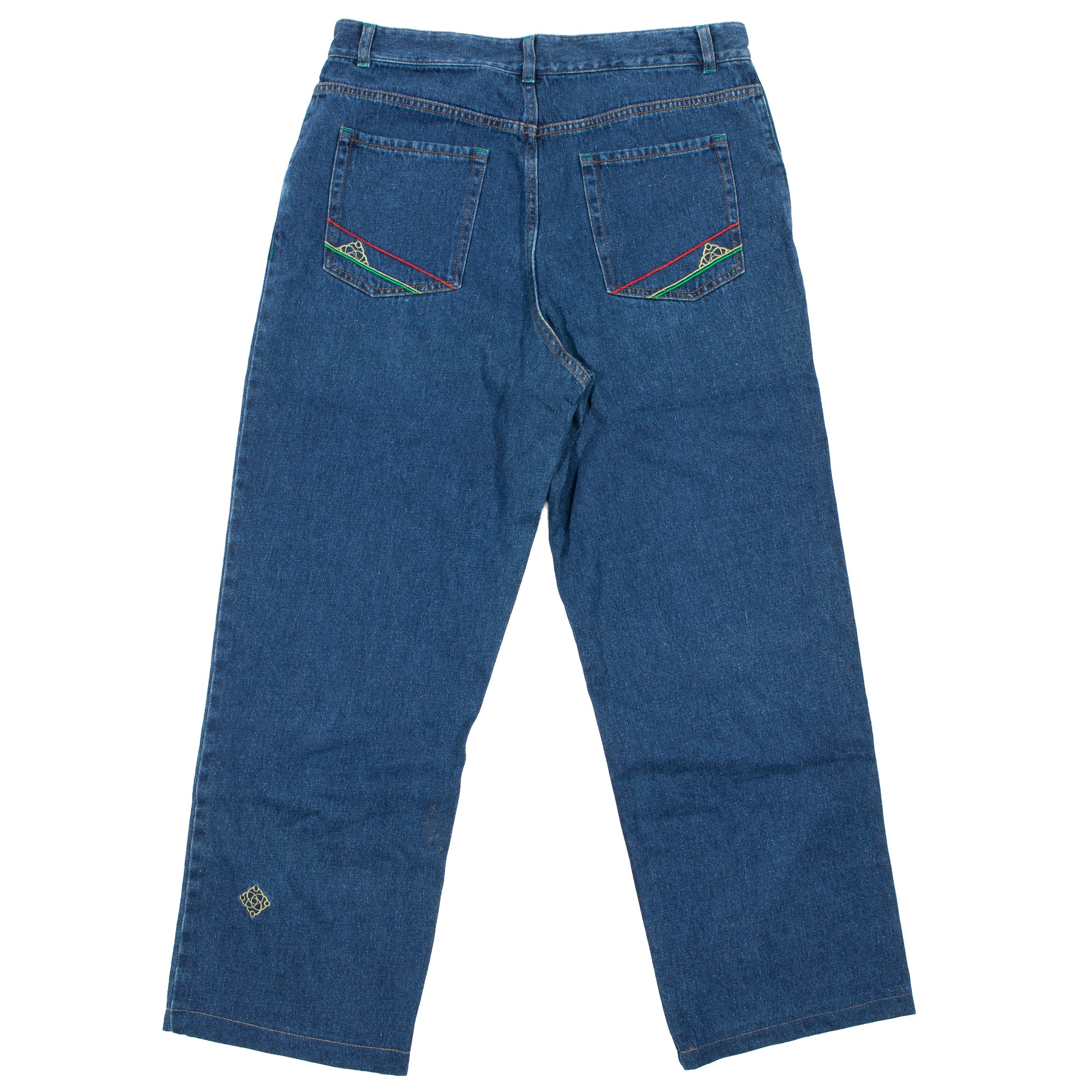 Overripe Satori Hemp Denim Jeans Dark Blue 34 (2004ish)