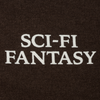 Sci-Fi Fantasy Venn Diagram Tee Brown