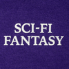Sci-Fi Fantasy Venn Diagram Tee Purple
