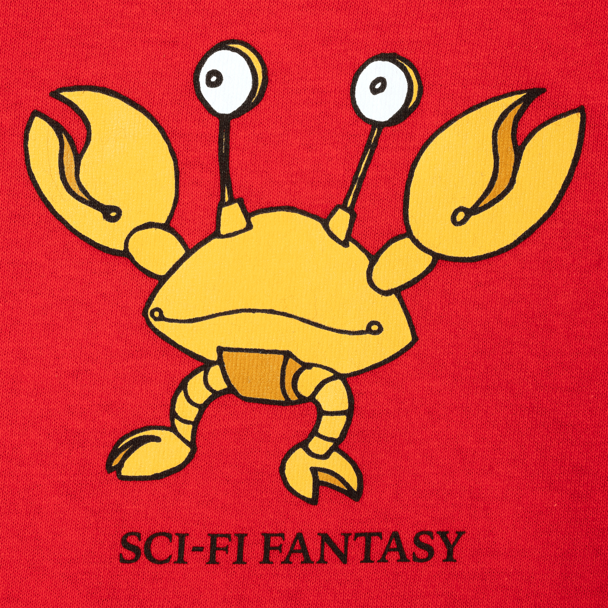 Sci-Fi Fantasy Crab Tee Red