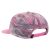 Sci-Fi Fantasy Biker Logo Mesh Hat Pink