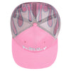 Sci-Fi Fantasy Biker Logo Mesh Hat Pink