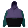 Sci-Fi Fantasy Colorblocked Hood Purple/Black