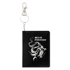 Sci Fi Fantasy Dragon Wallet Black - Orchard Skateshop