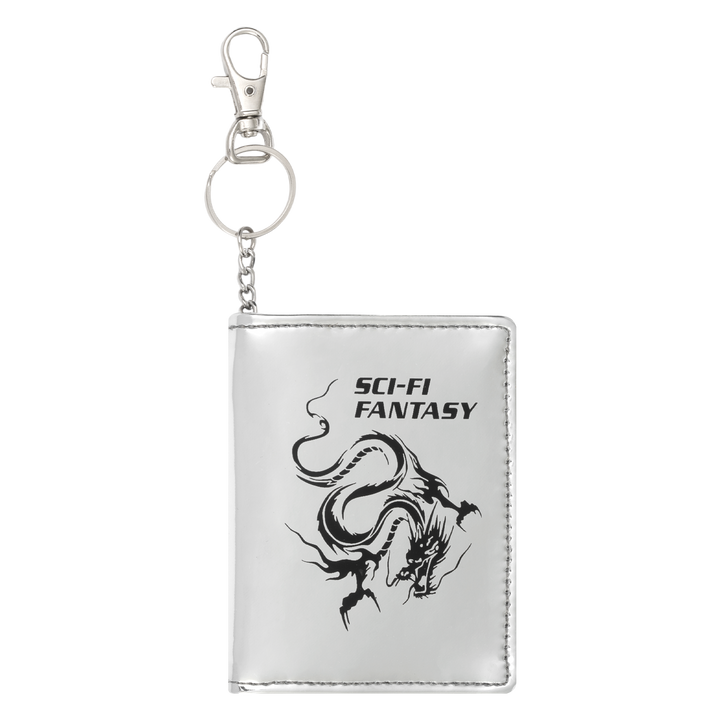 Sci Fi Fantasy Dragon Wallet Silver