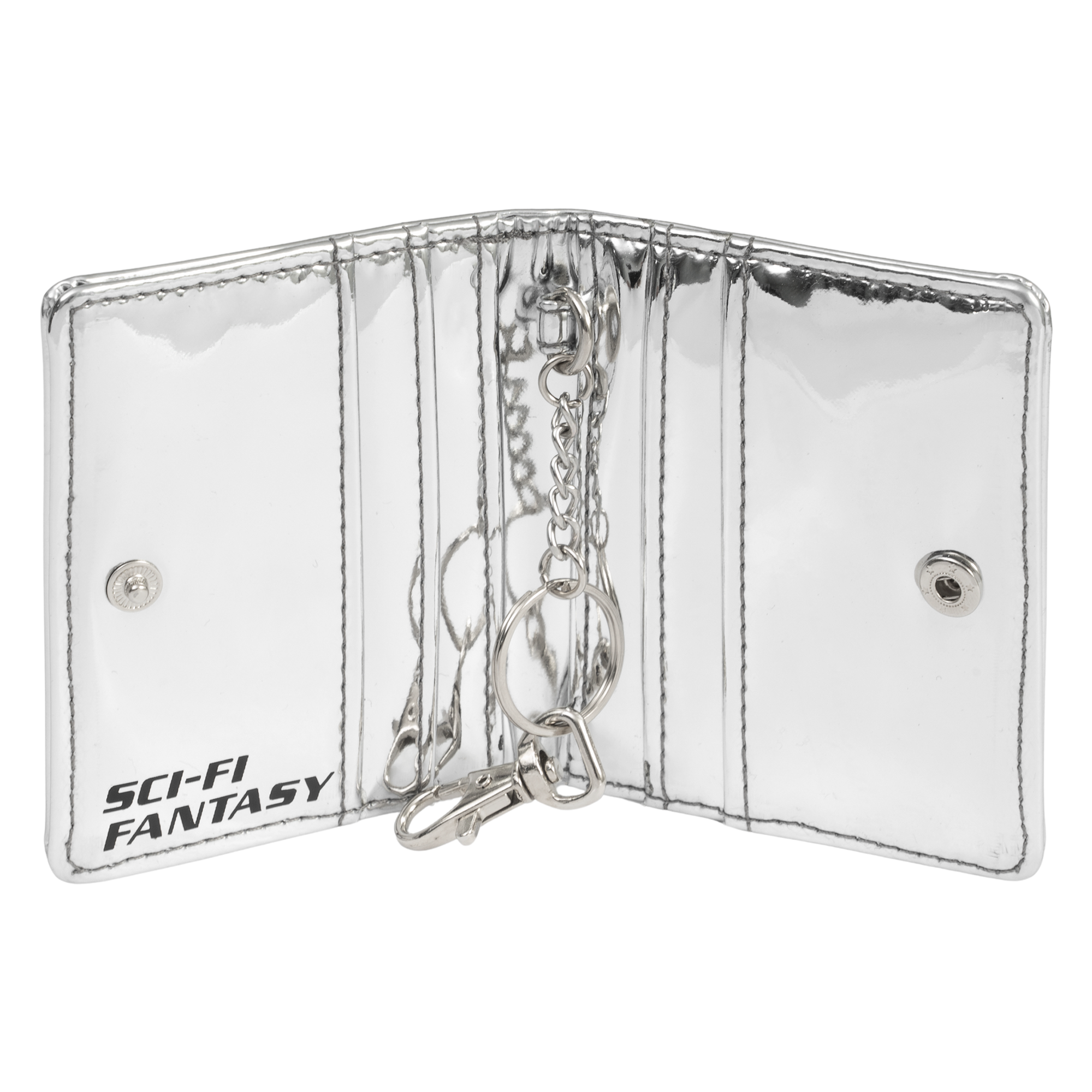 Sci Fi Fantasy Dragon Wallet Silver