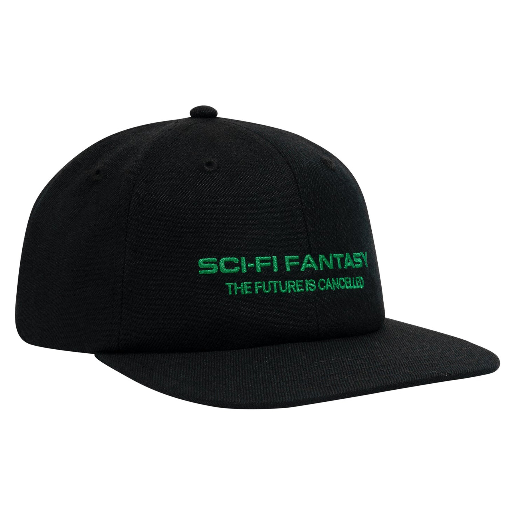 Sci-Fi Fantasy Future is Cancelled Hat Black