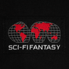 Sci Fi Fantasy Global Backpack Black