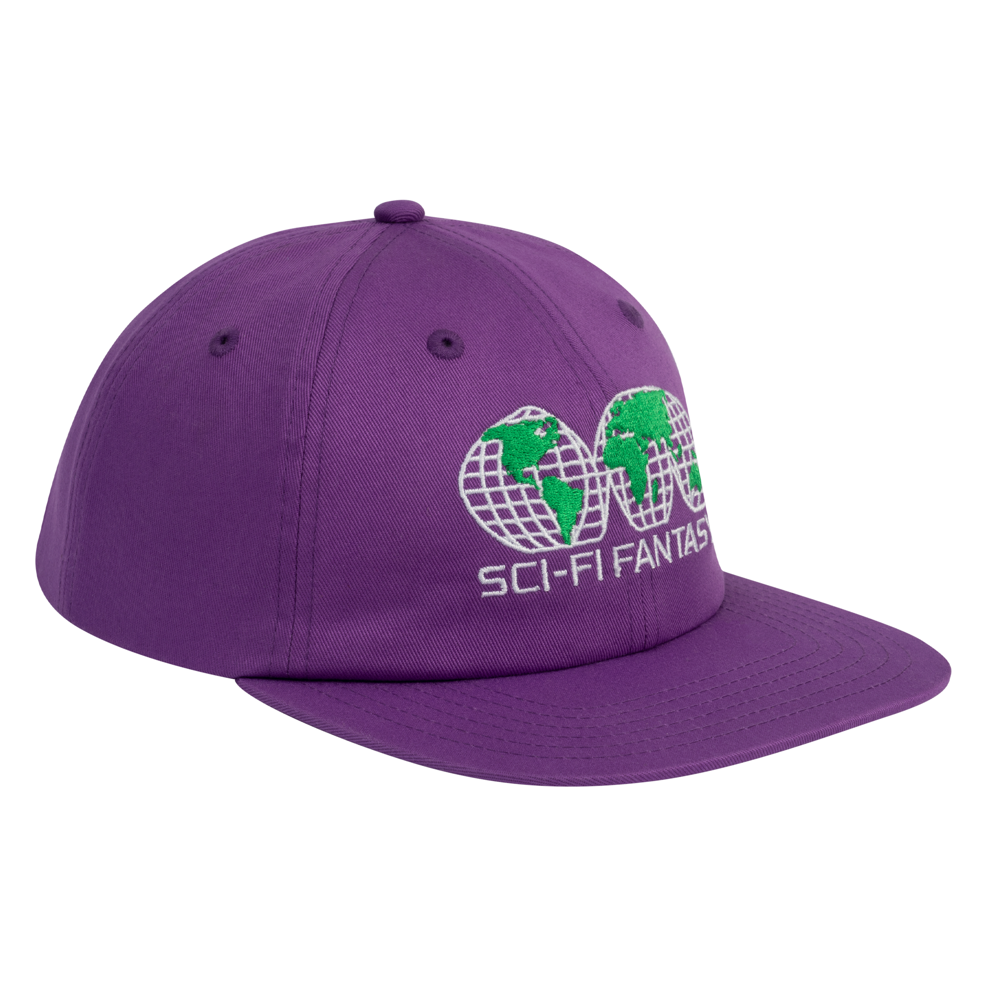 Sci Fi Fantasy Global Hat Purple