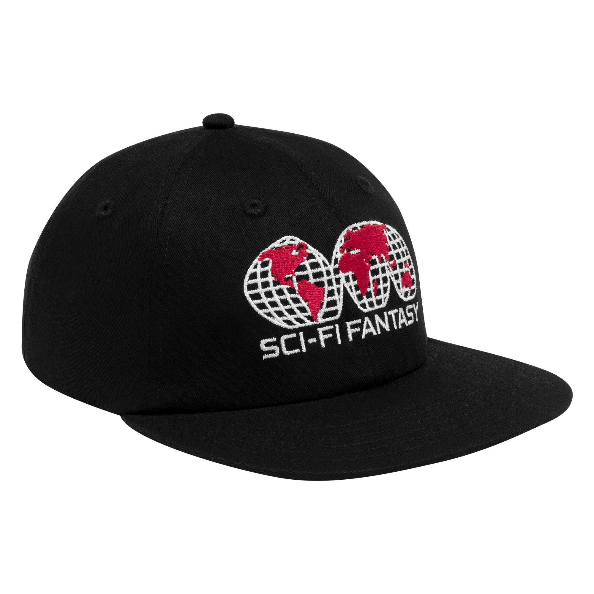 Sci Fi Fantasy Global Hat Black