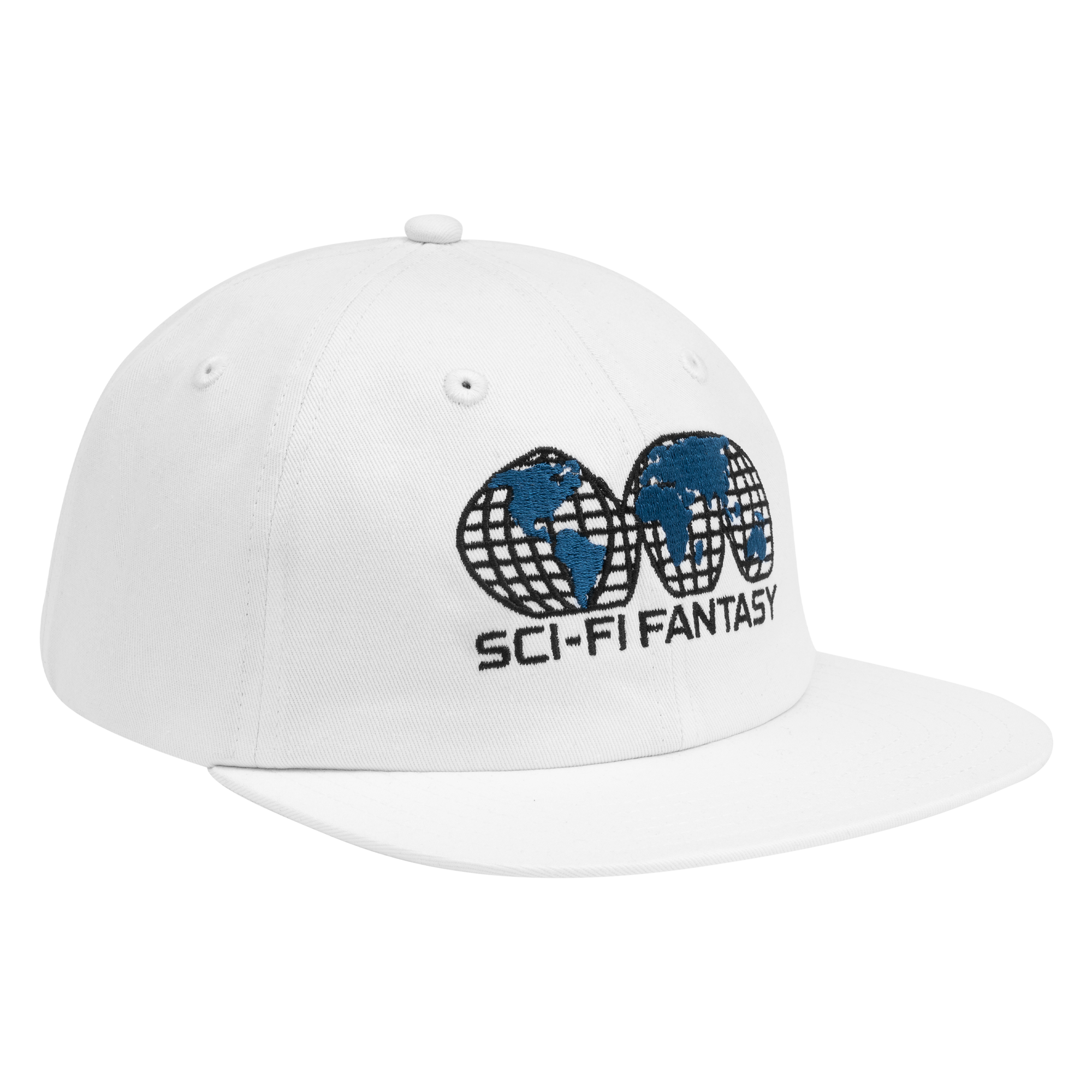 Sci Fi Fantasy Global Hat White