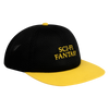 Sci Fi Fantasy Logo Hat Black Mesh