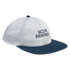 Sci Fi Fantasy Logo Hat White Mesh