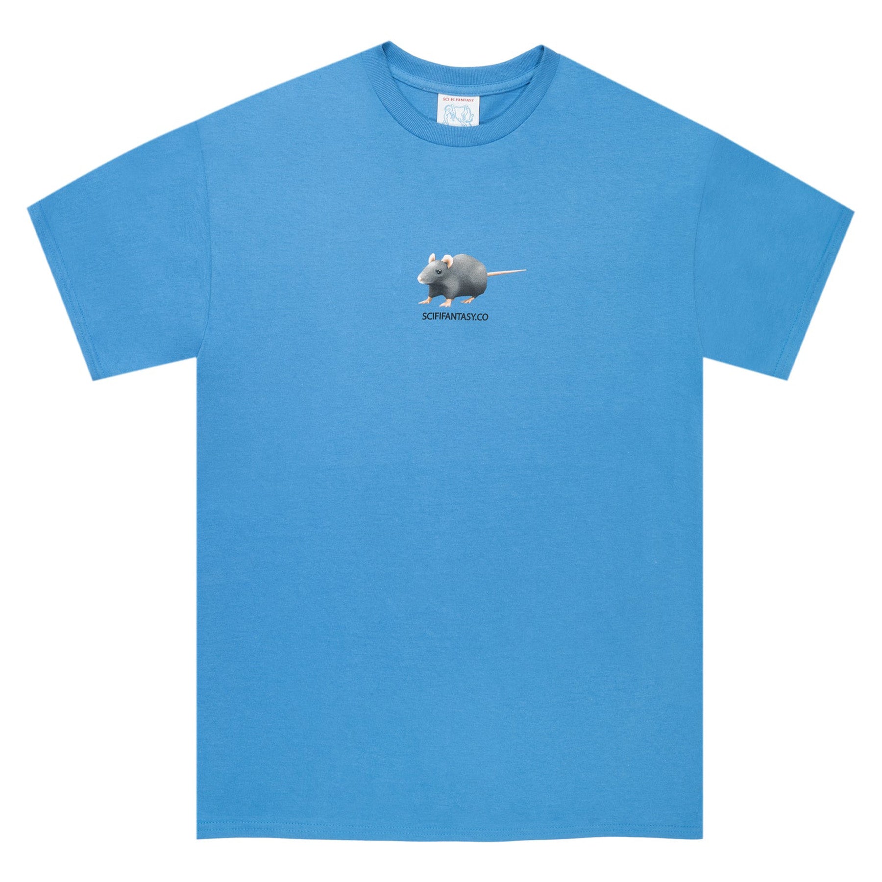 Sci-Fi Fantasy Rat Tee Iris Blue