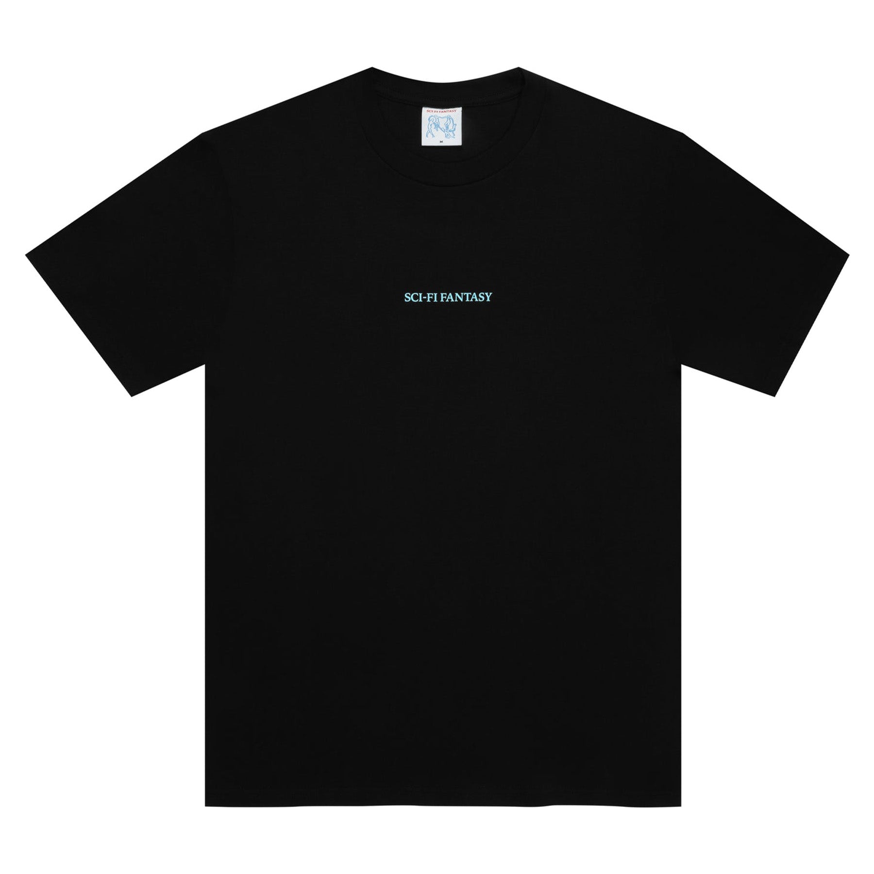 Sci-Fi Fantasy Tiny Classic Logo Tee Black - Orchard Skateshop