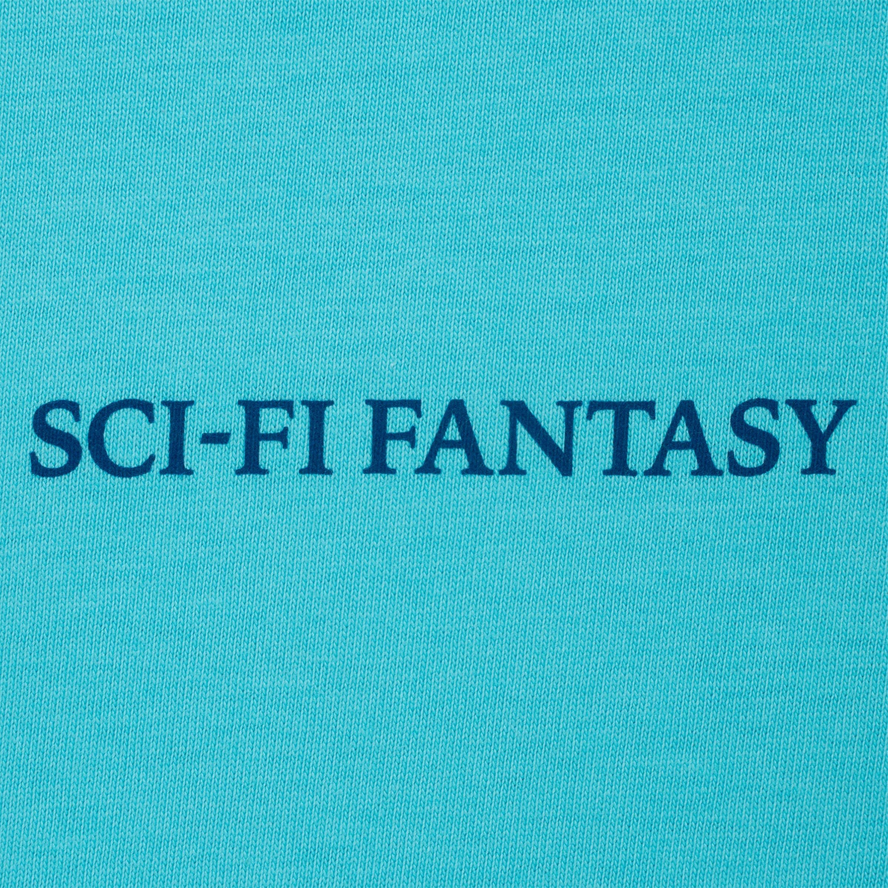 Sci-Fi Fantasy Tiny Classic Logo Tee Lagoon Blue