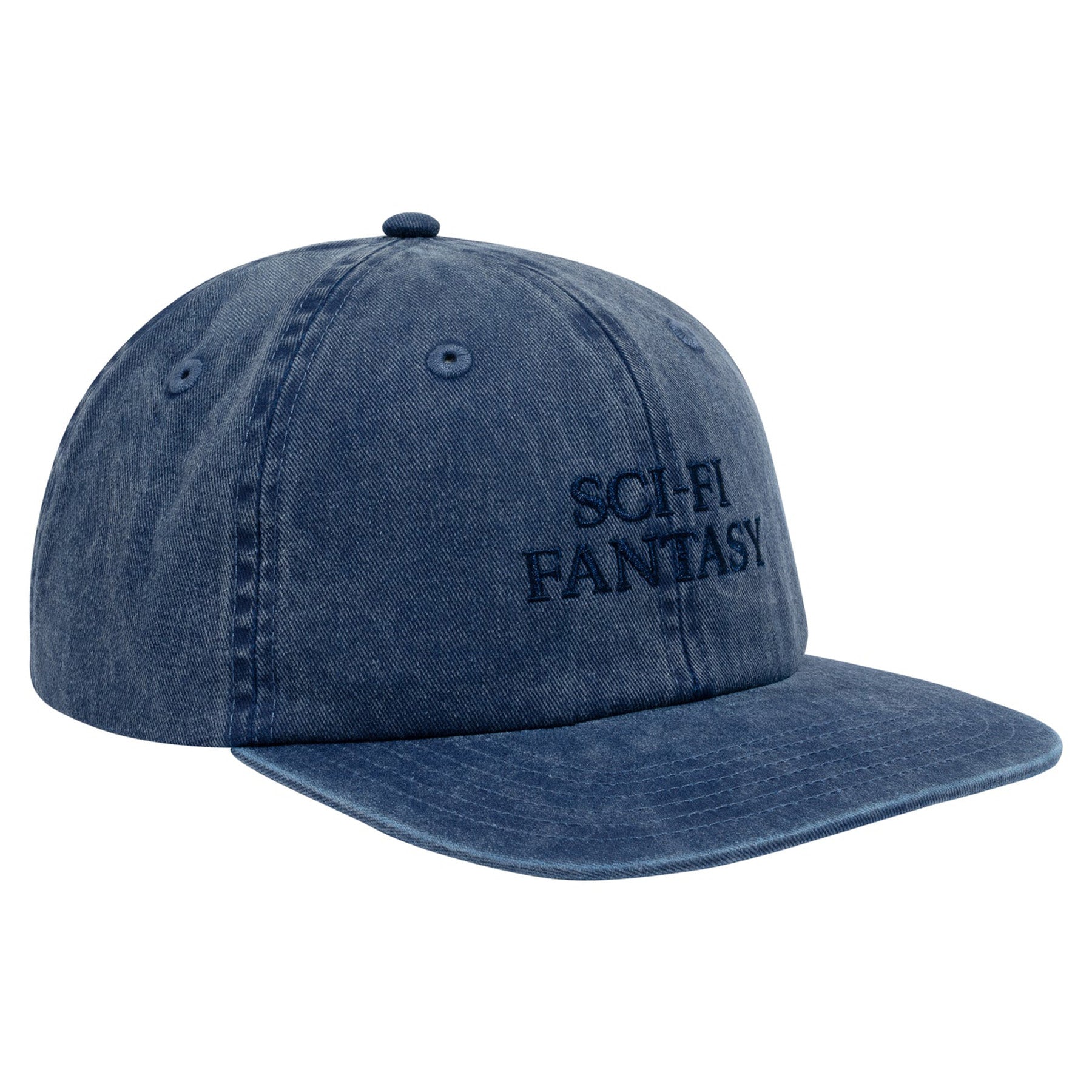 Sci-Fi Fantasy Washed Logo Hat Navy