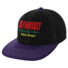 Sci-Fi Fantasy Endless Beauty Strapback Hat Black/Purple