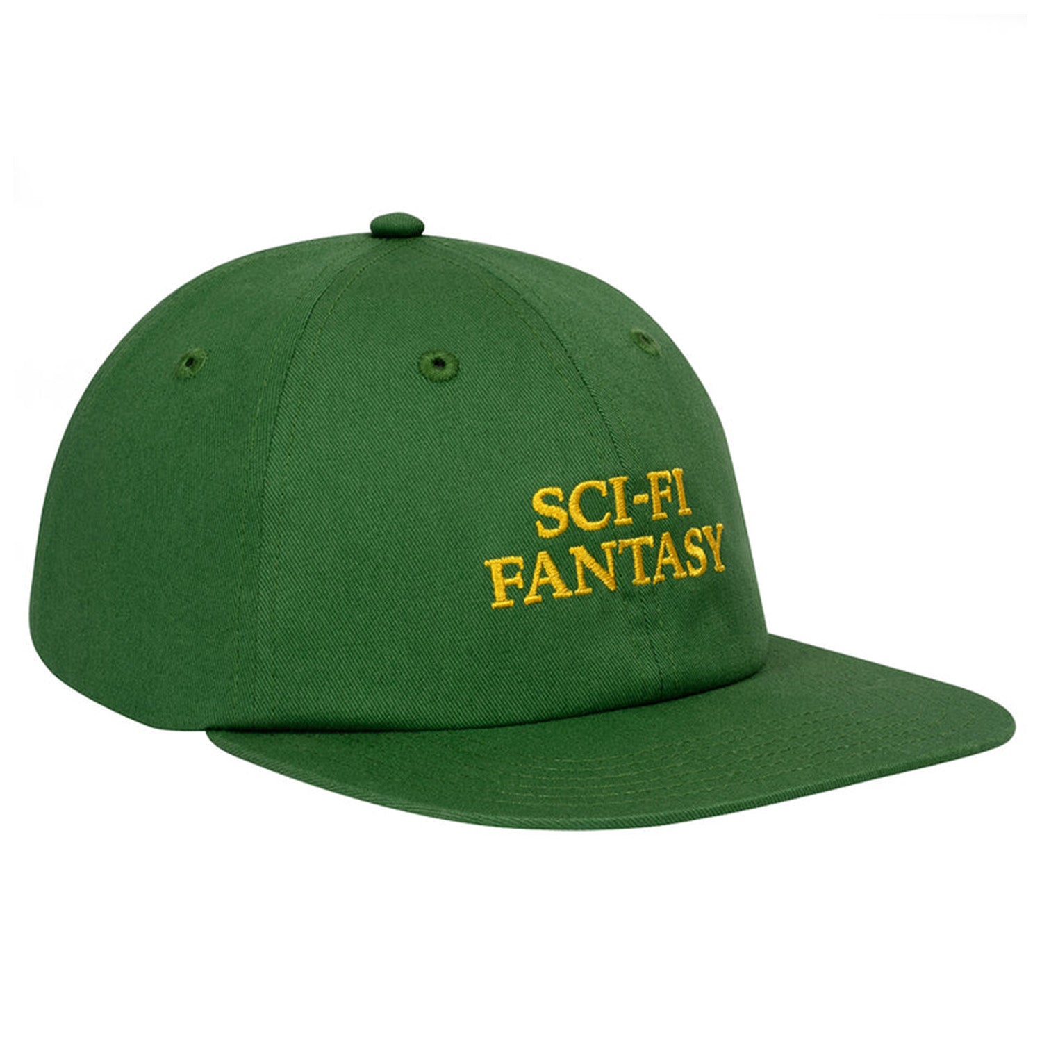 Sci-Fi Fantasy Herringbone Logo Hat Green