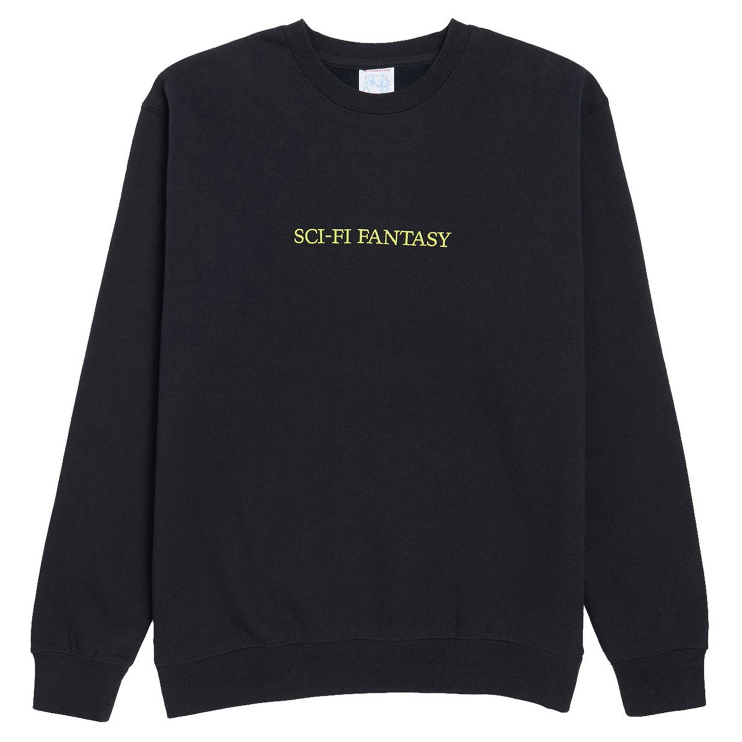 Sci-Fi Fantasy Logo Crewneck Sweatshirt Navy