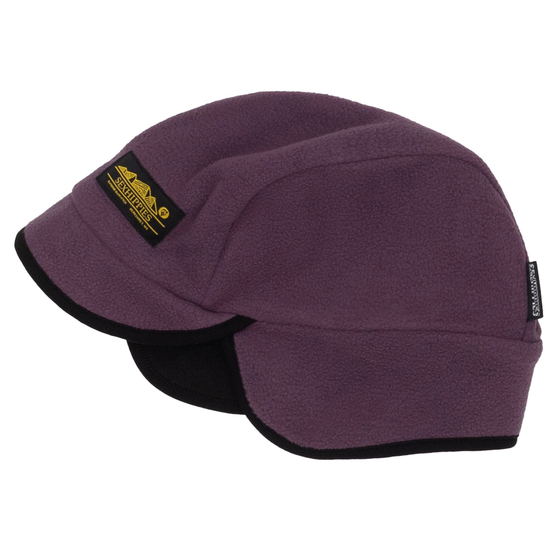 Sexhippies Fleece Mountain Hat Purple/Black