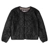 Sexhippies Reversible Jaquard Knit Insulated Jacket Black/Grey