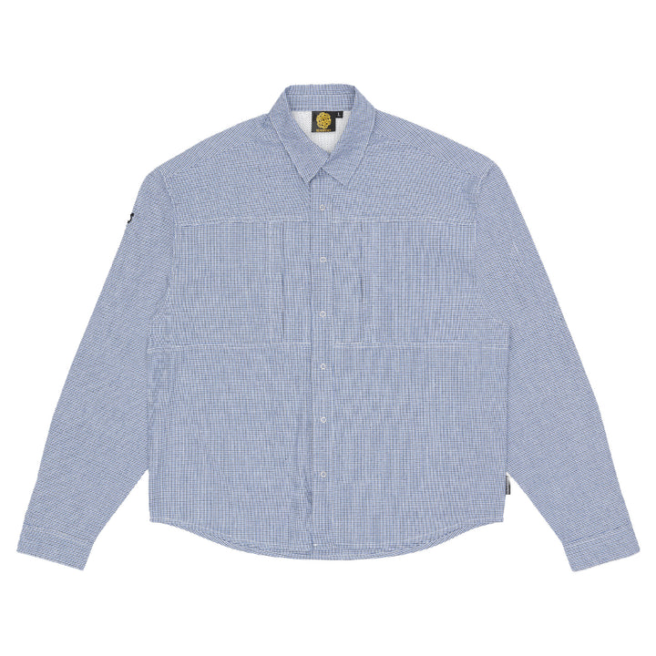 Sexhippes Shacket White/Black/Royal Houndstooth