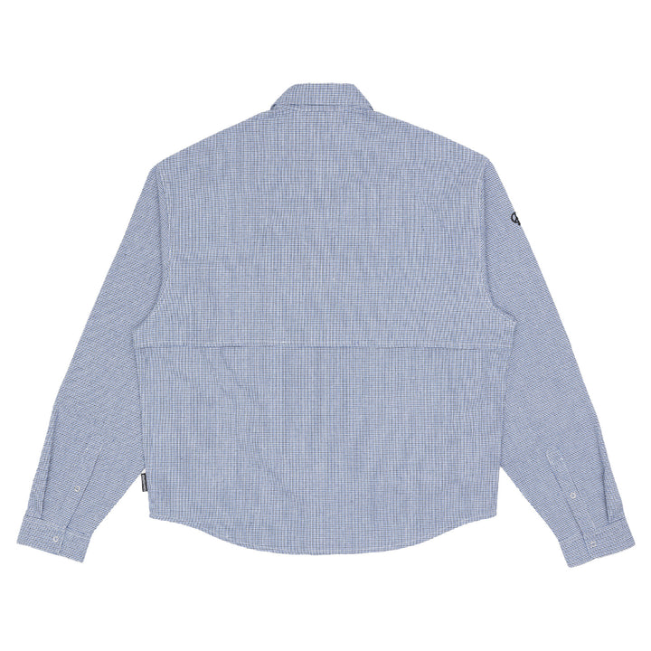 Sexhippes Shacket White/Black/Royal Houndstooth