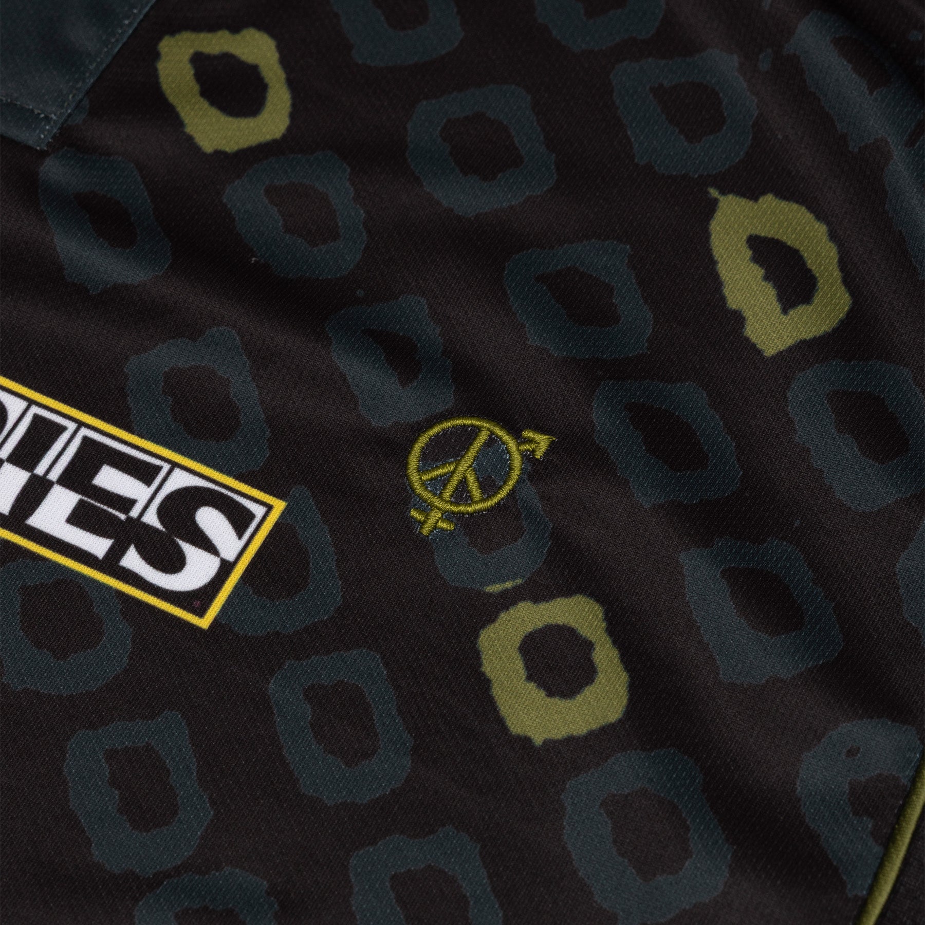 Sexhippies Shibori Jersey Black AOP