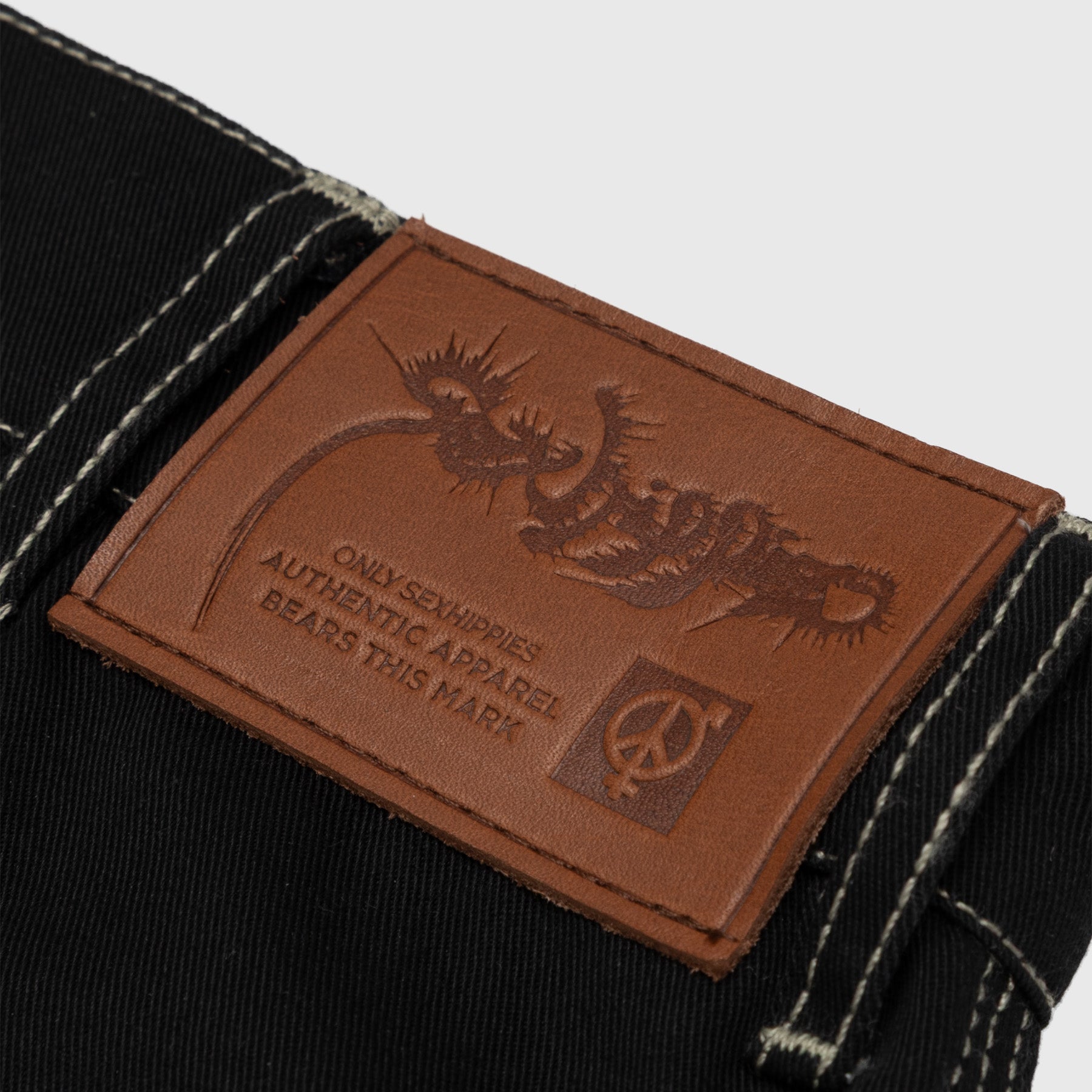 Sexhippies Twill Carpenter Pant Black/Grey - Orchard Skateshop