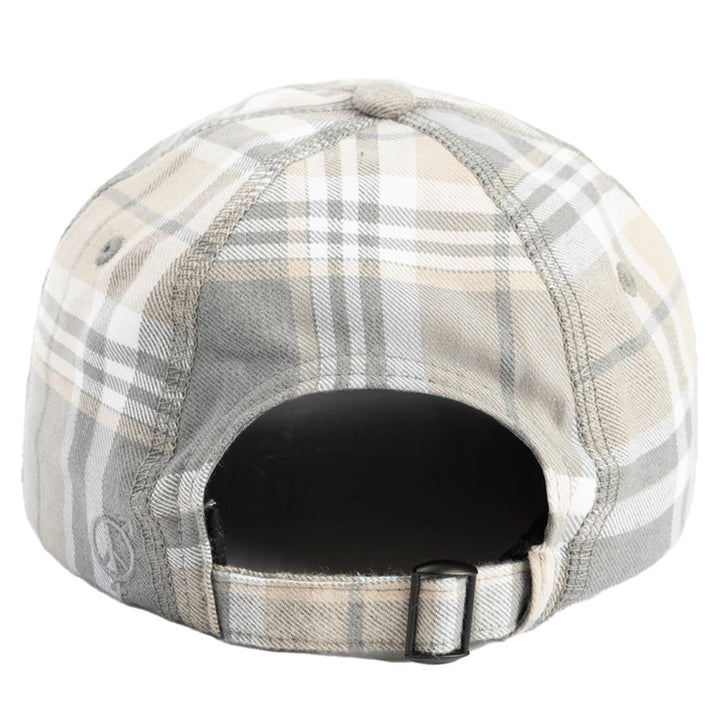 Sexhippies Twisted 6 Panel Hat Grey/Khaki/Cream