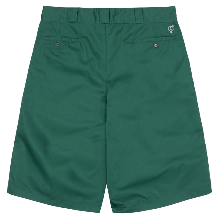 Sexhippies Welder's Stitch Loose Fit Work Shorts Work Green/Silver