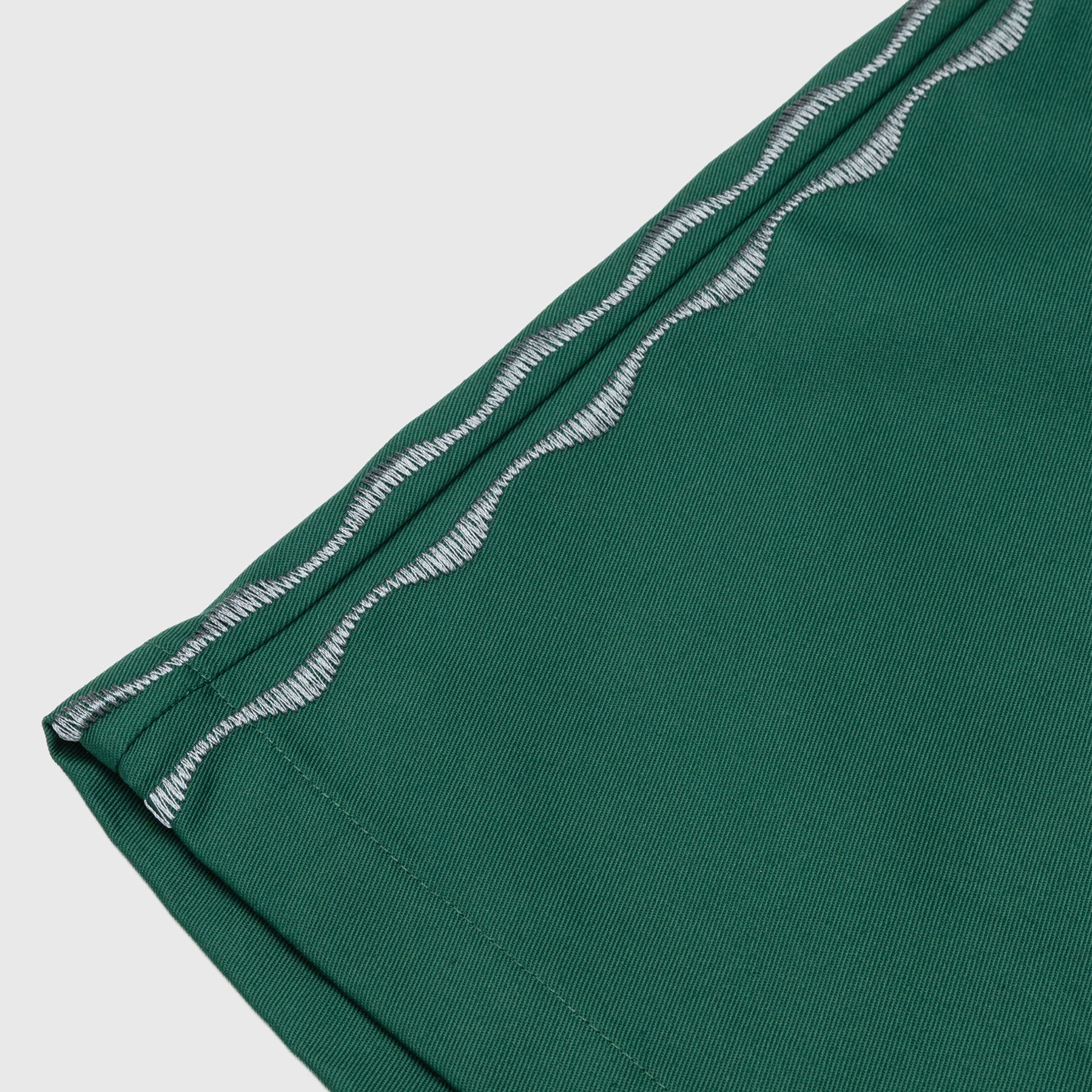 Sexhippies Welder&#39;s Stitch Loose Fit Work Shorts Work Green/Silver