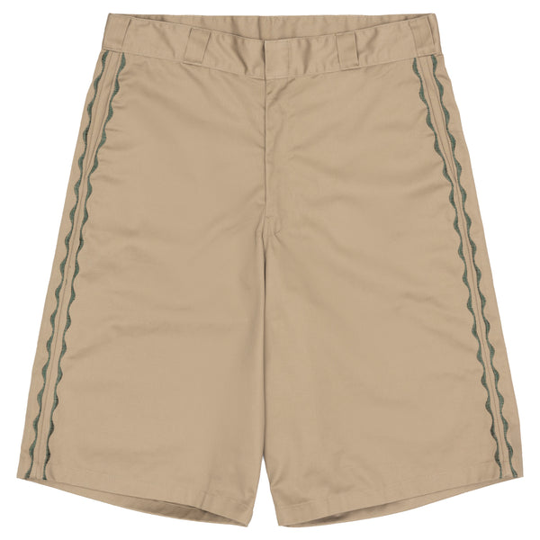 Sexhippies Welder's Stitch Loose Fit Work Shorts Tan/Forest