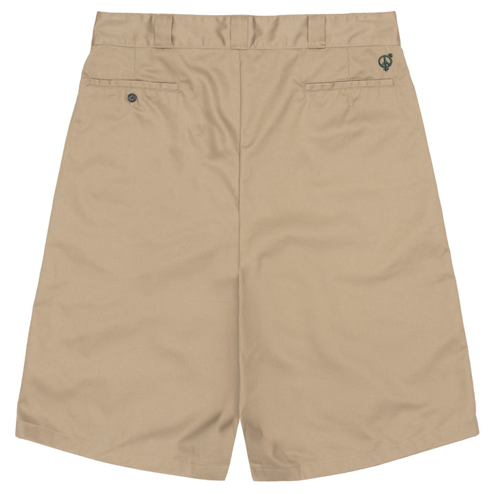 Sexhippies Welder's Stitch Loose Fit Work Shorts Tan/Forest