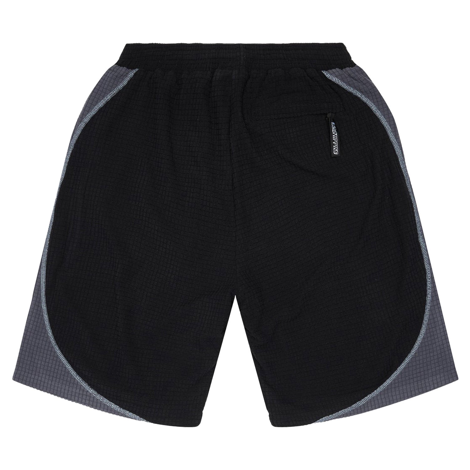 Sexhippies Grid Fleece Shorts Black/Silver
