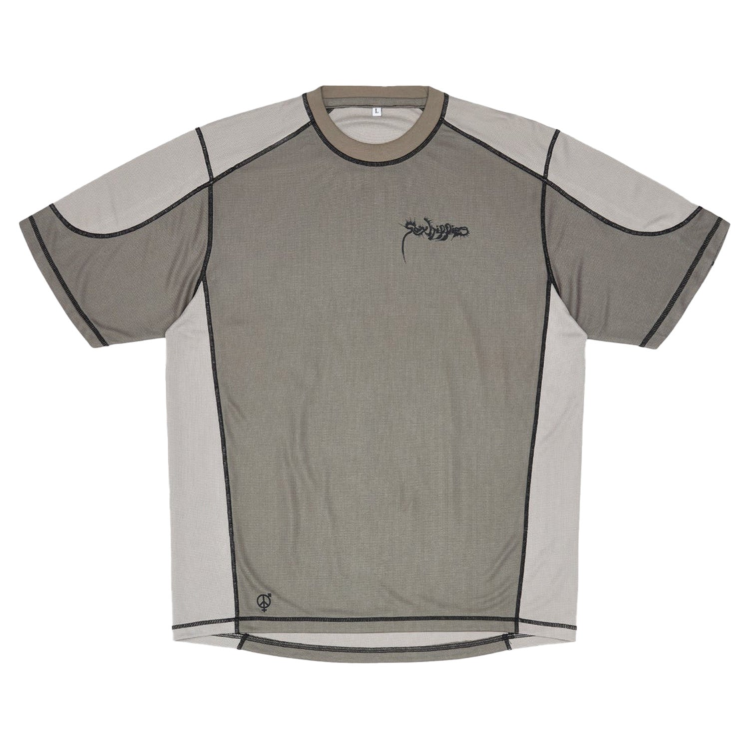 Sexhippies SH Fit Shirt Light Grey/Charcoal