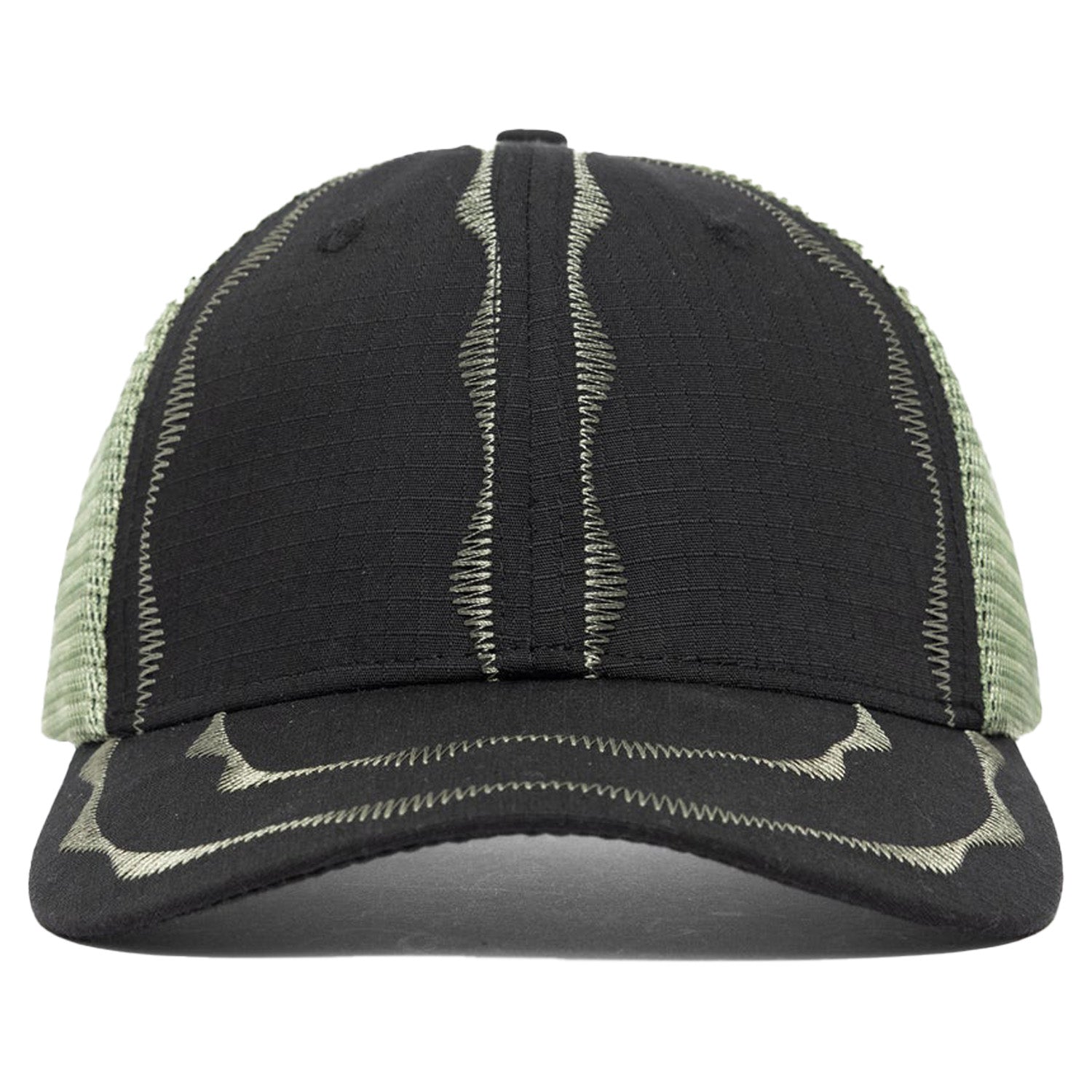 Sexhippies Welders Stitch Mesh Hat Black/Sage