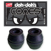 Shorty&#39;s Doh Dohs Bushings Cones Black Hard 100a